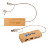 Bamboo Wheat Straw USB Hubs Main